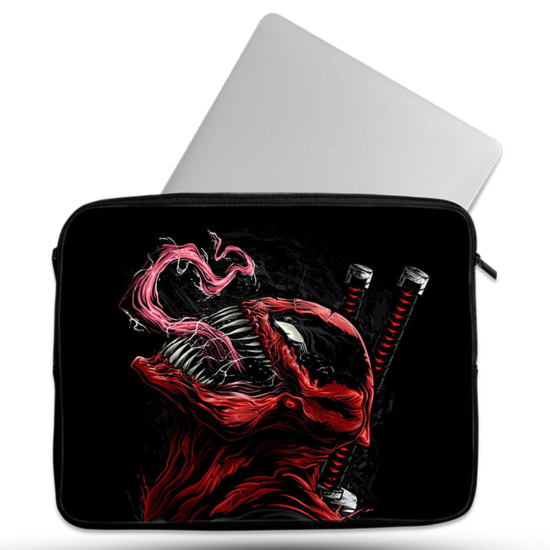 The Venom Deadpool Laptop Sleeve