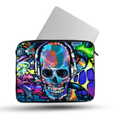 The Skul Color Face Art Laptop Sleeve