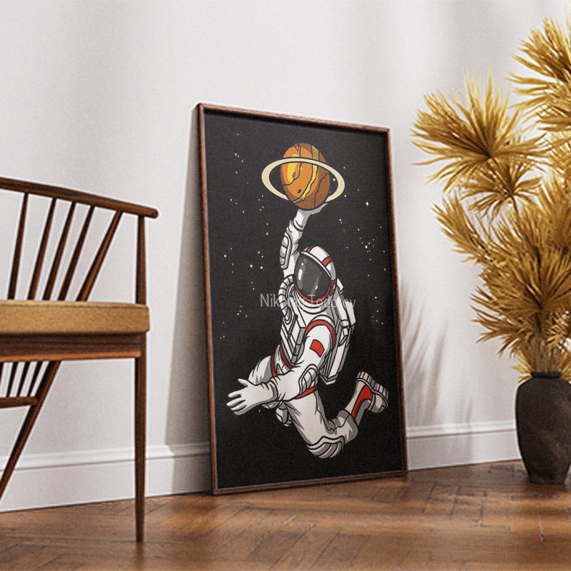 Astronaut In Galaxy 001