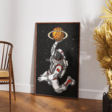 Astronaut In Galaxy 001