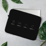 Eat Sleep Laptop Sleeve
