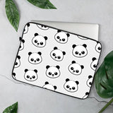 Face Panda Art Panda Laptop Sleeve