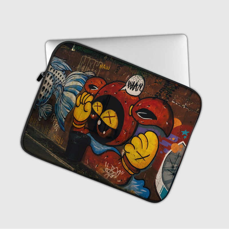 Graffiti Acrylic Art Laptop Sleeve
