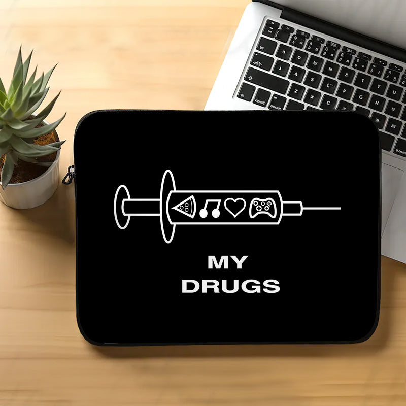 My Drugs Laptop Sleeve