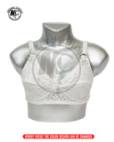 Satin Net Comfortable Bra Non Wired Bra