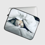 Sleeping Cute Cat Laptop Sleeve