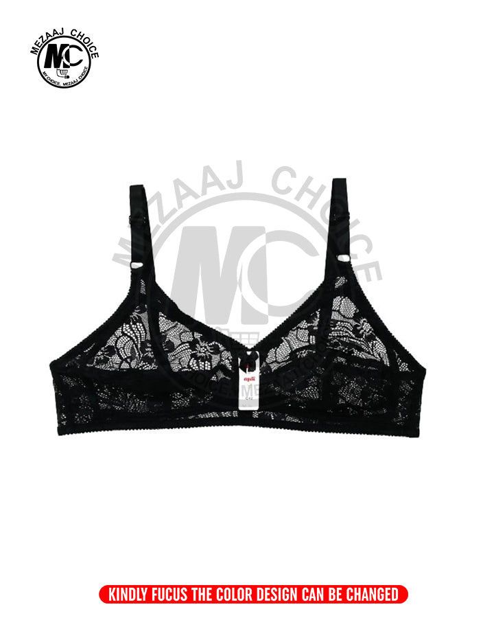 Summer Splash – Net Bra Black