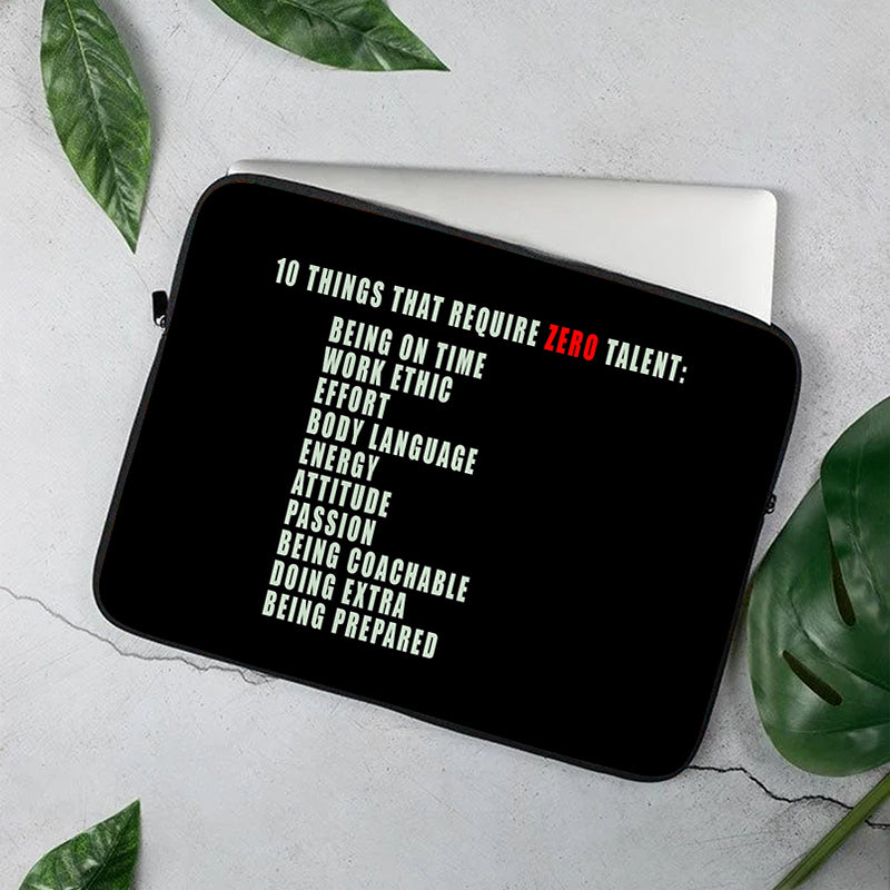 Ten Thing Right Laptop Sleeve