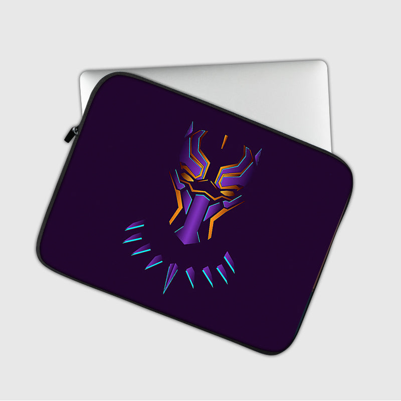 The Black Panther Purple Art Laptop Sleeve