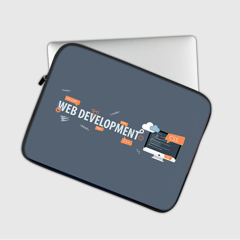 The Web Development Art Laptop Sleeve