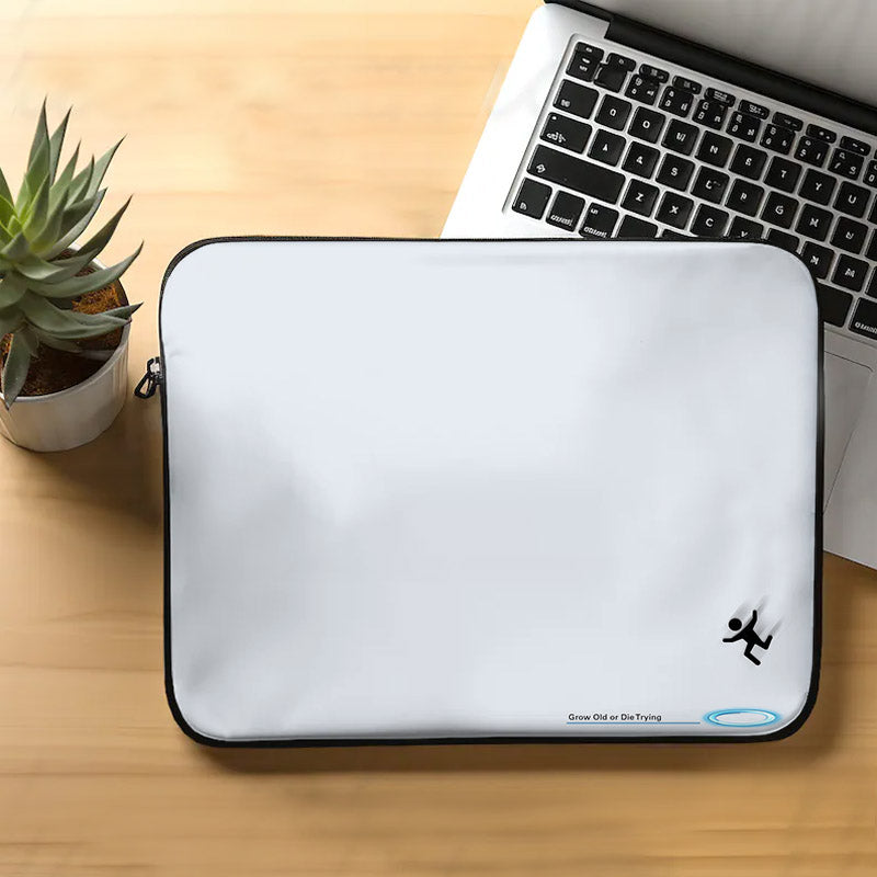 White Art Laptop Sleeve